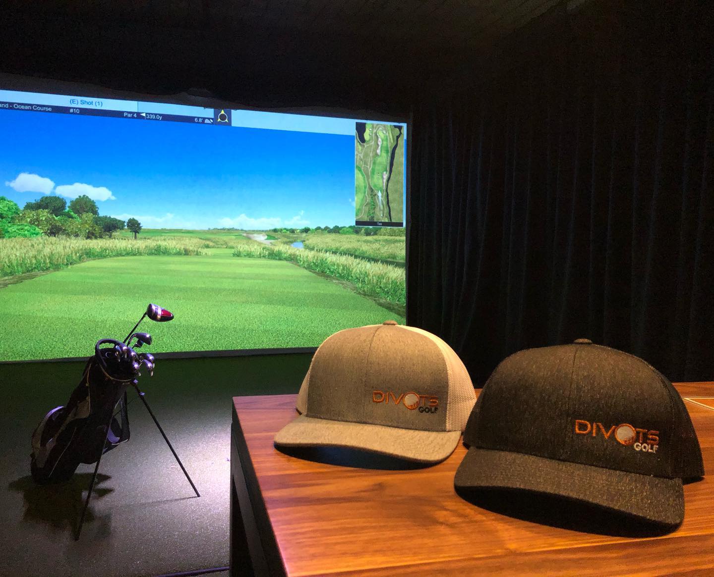 Virtual Golf Screen