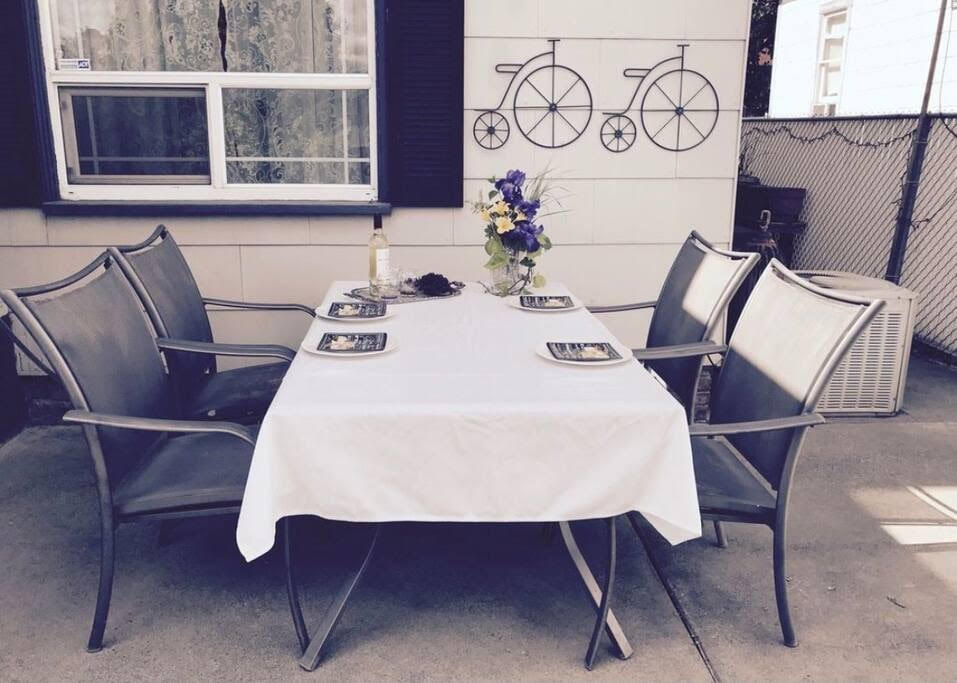Backyard Table