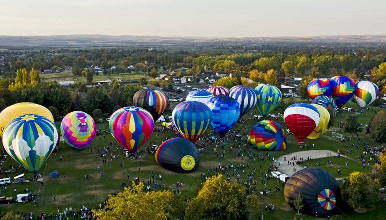 From the ground and in the sky: Another view of the Balloon Stampede ...