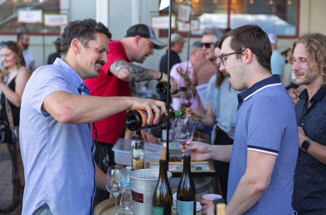 Basalt Bash Tamale Tasting Brian Rudin pouring