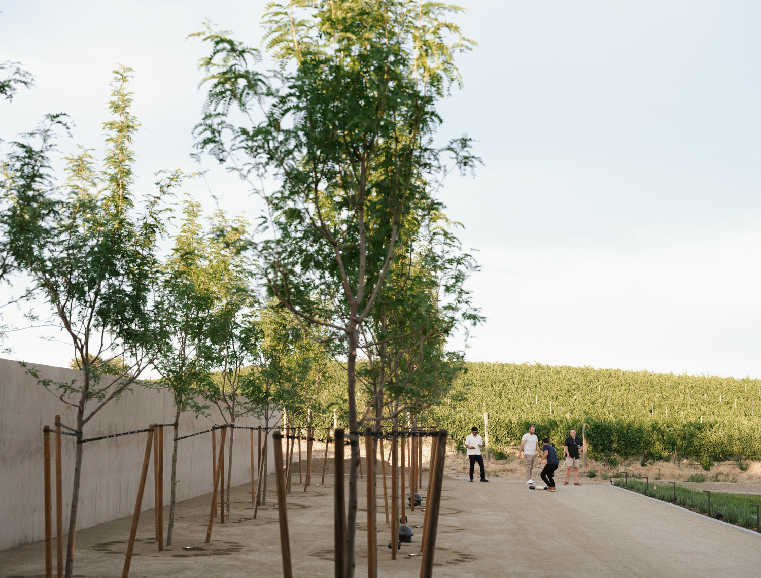 Everen bocce court