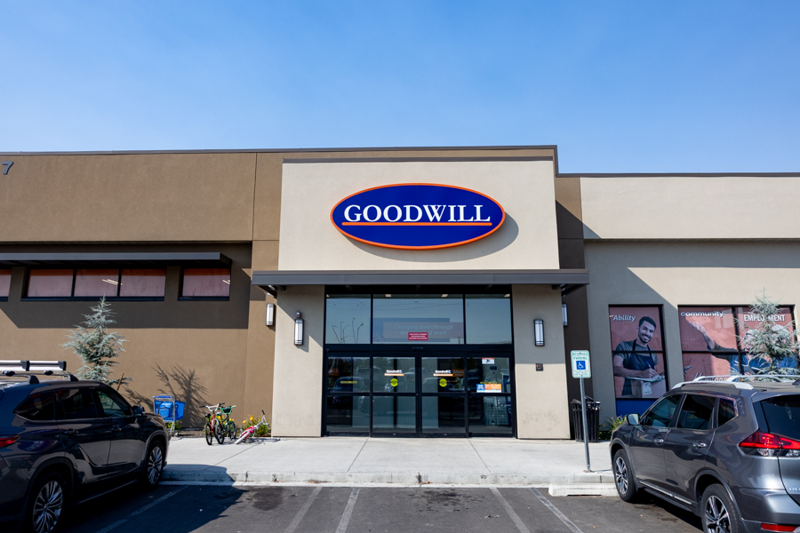 Goodwill exterior entrance