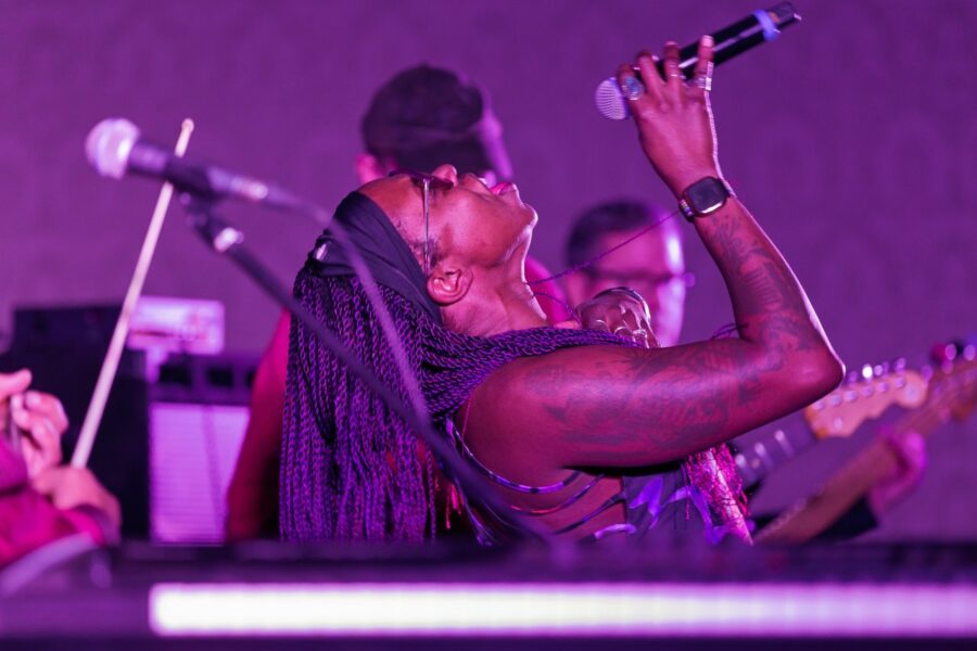 Singer at Walla Walla Guitar Festival