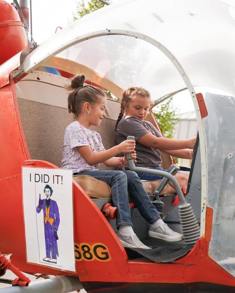 Kids in Batcopter